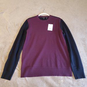 Theory Men's Hills Colorblock Cashmere Sweater